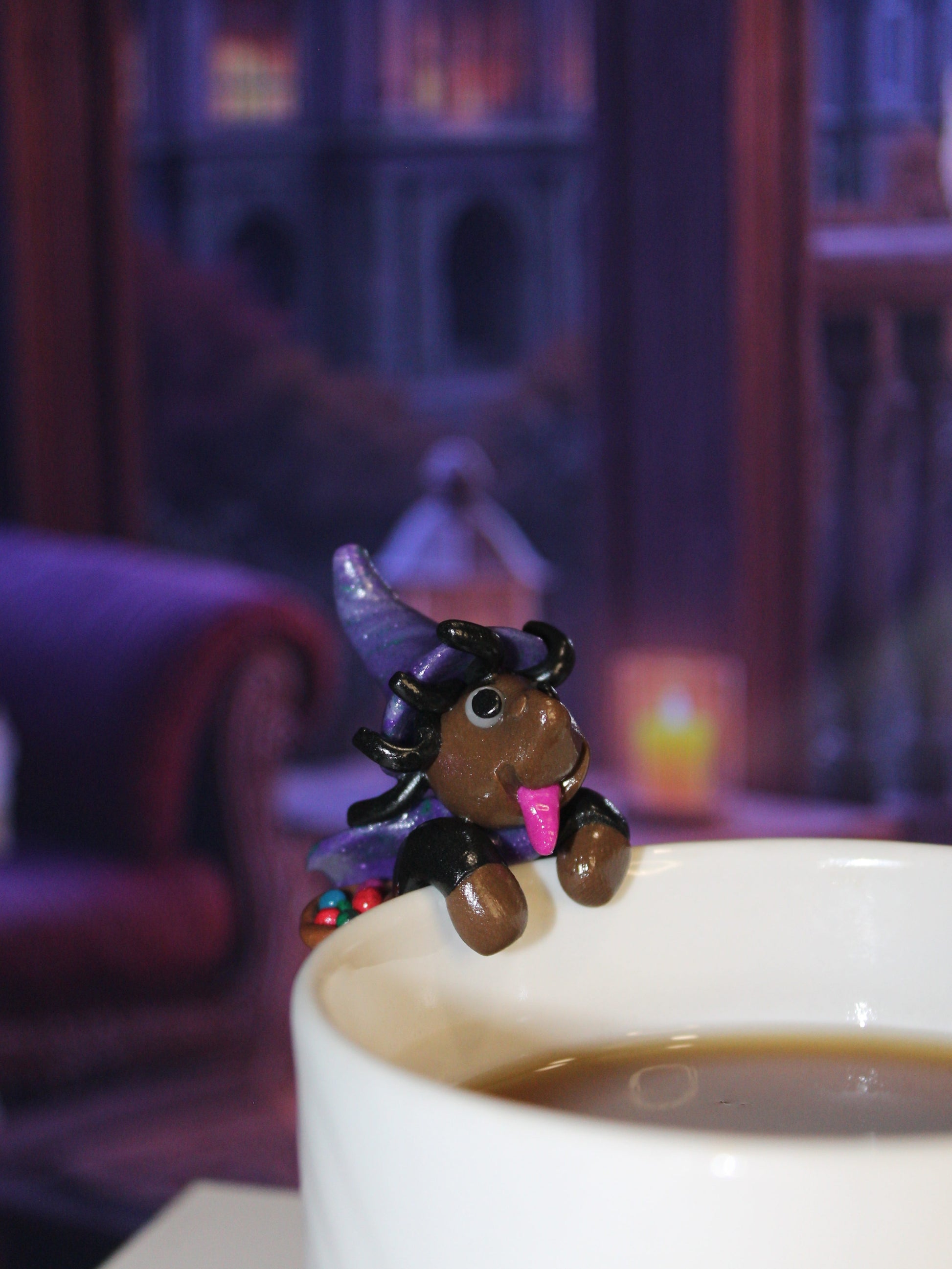 Porte sachet de thé sorcière plusdelles 