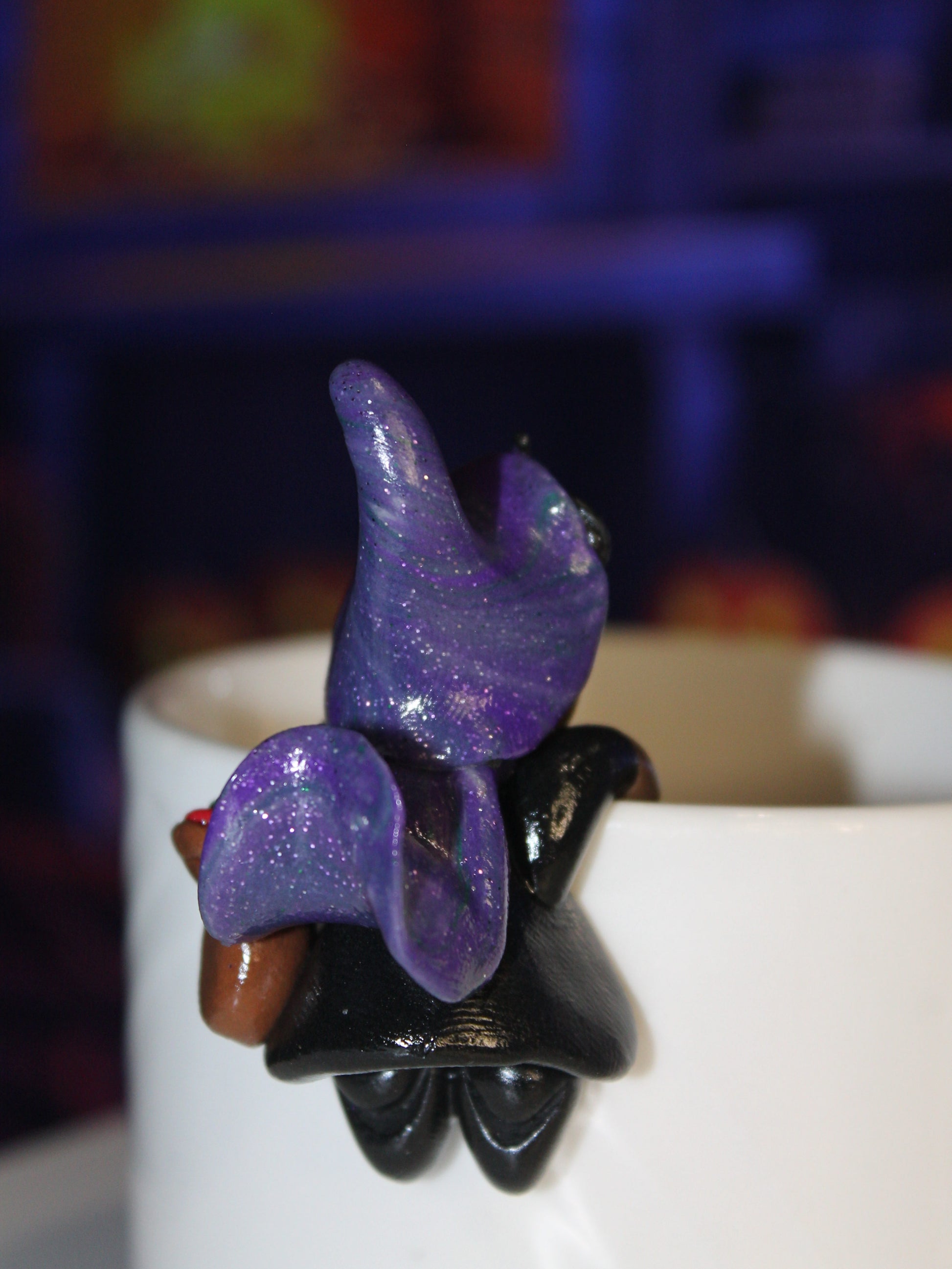 Porte sachet de thé sorcière plusdelles 