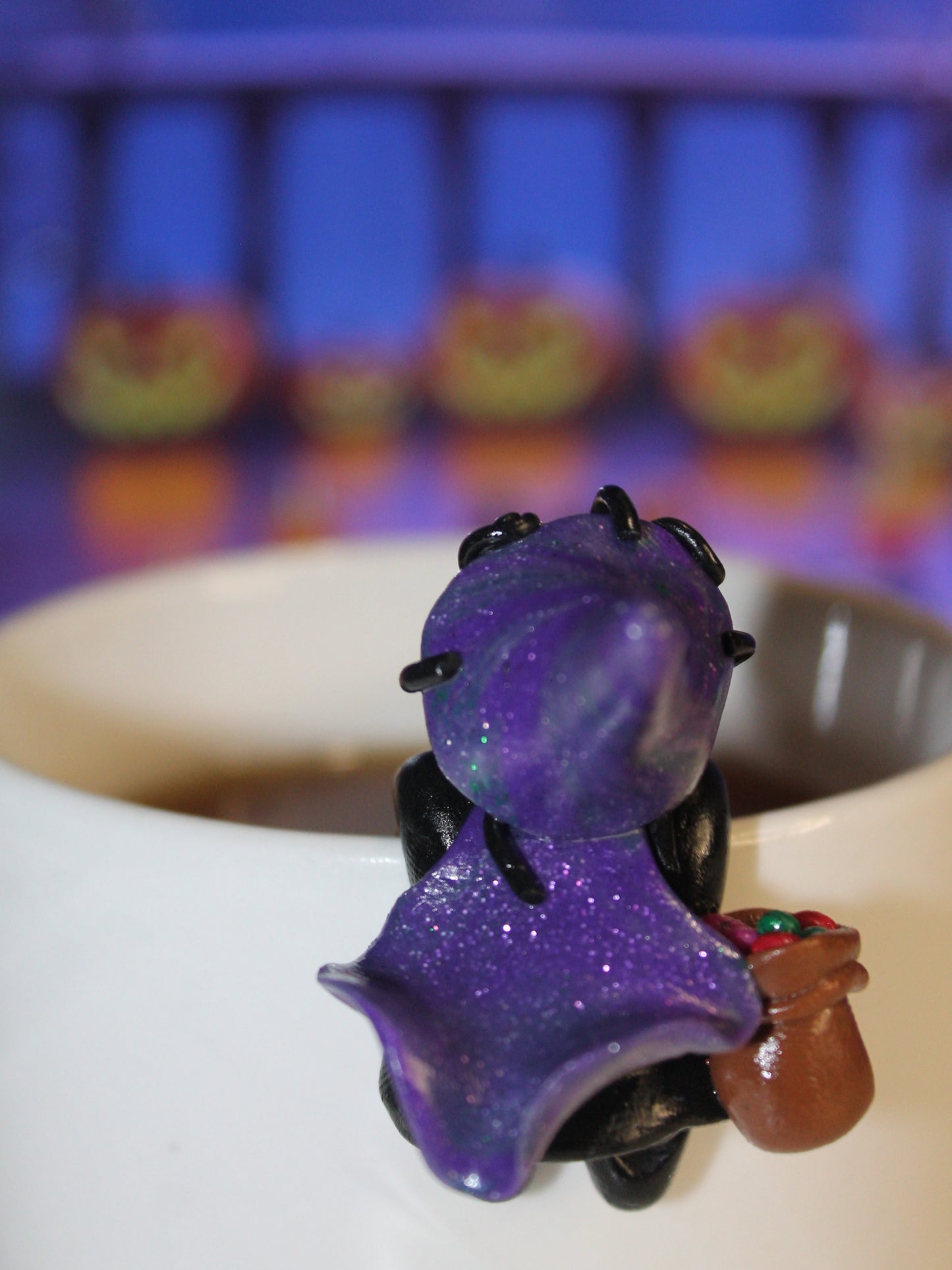 Porte sachet de thé sorcière plusdelles 