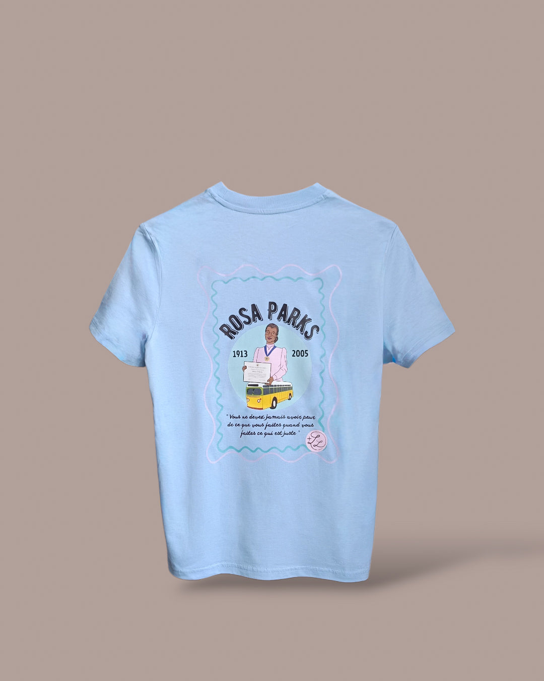 Tee-shirt Rosa Parks plusdelles 