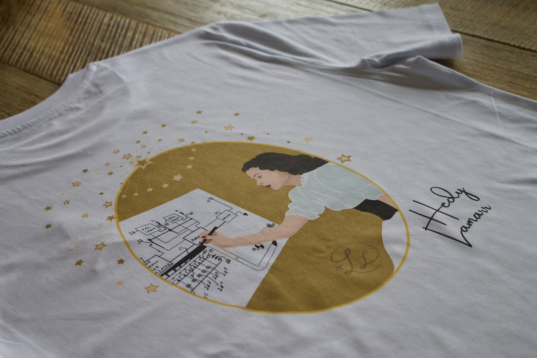 visuel dos T-shirt Hedy Lamarr
